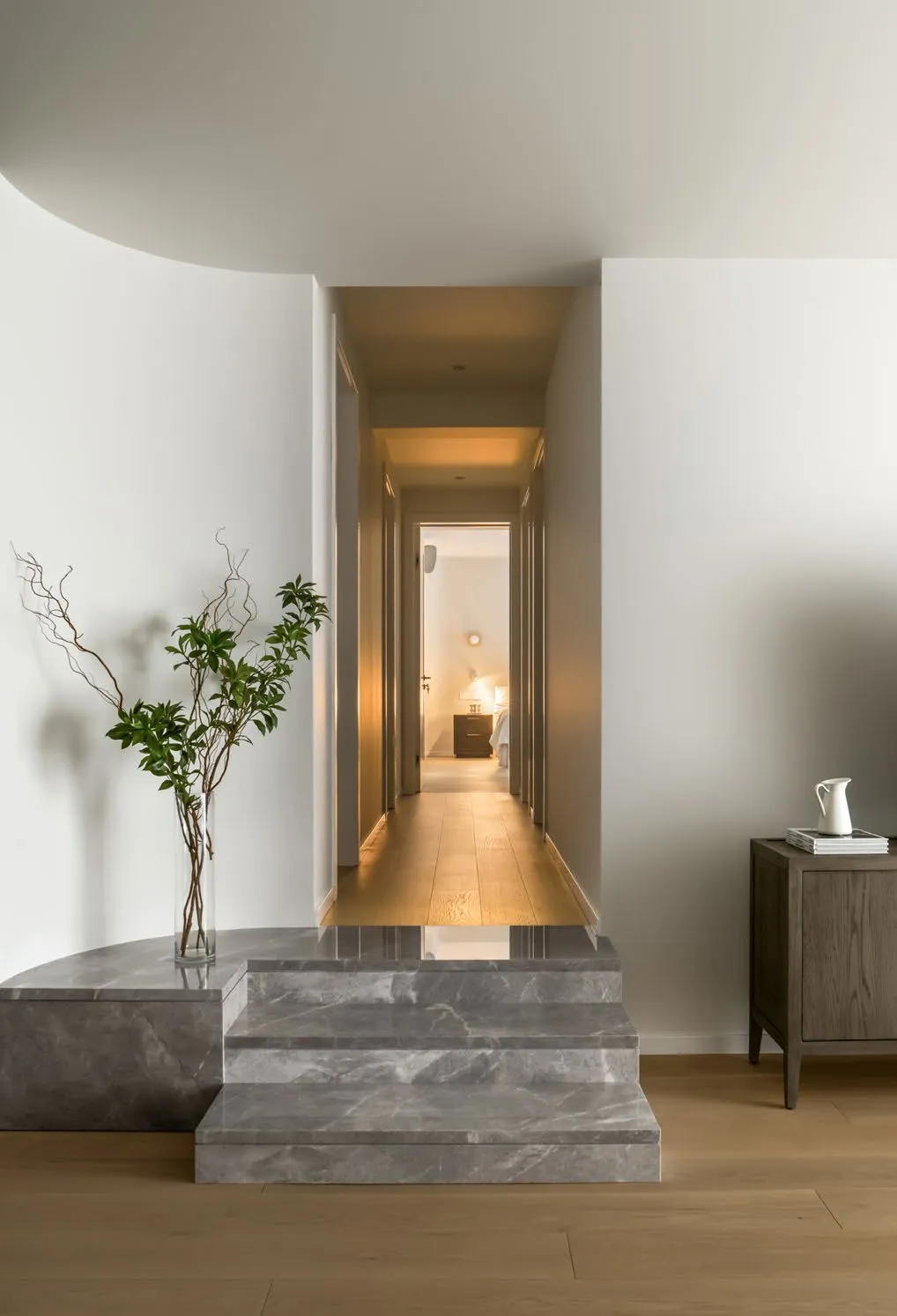 Hallway, view 04 — C Residence