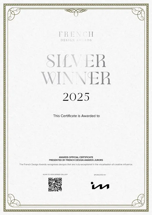 French Design Awards 2025 — Silver Winner
