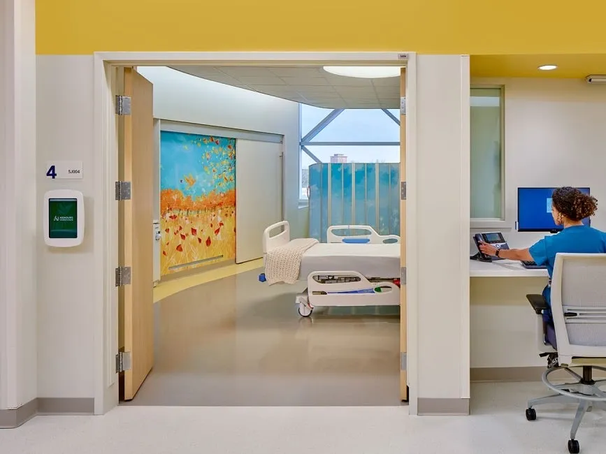 Patient Room detail 01 — Nemours Children's Hospital