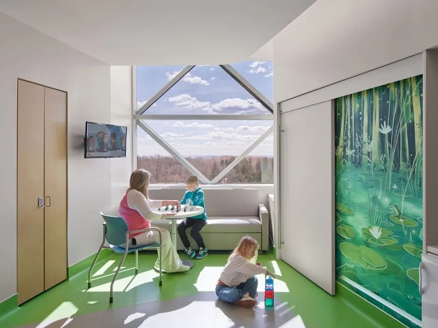 Family Lounge detail 05 — Nemours Children's Hospital