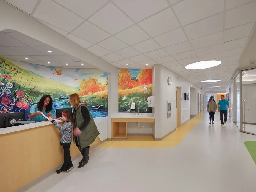 Lobby detail 06 — Nemours Children's Hospital