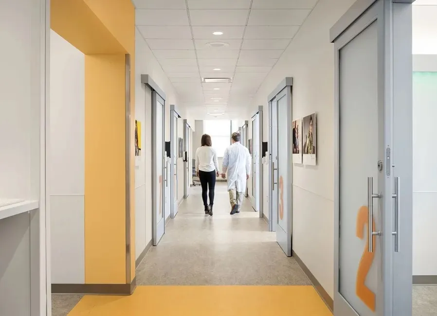 Corridor detail 05 — NYU Oral Health Clinic