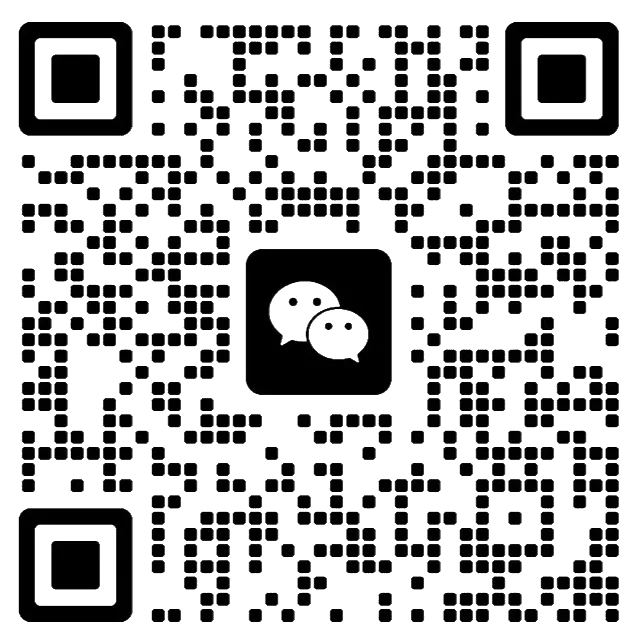 WeChat QR code — scan to connect